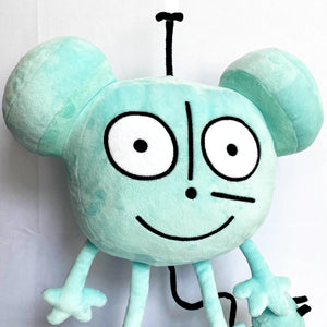 Clock plush by derpadon, official Object Show plushie, photo 2
