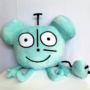 Clock plush by derpadon, official Object Show plushie, photo 3
