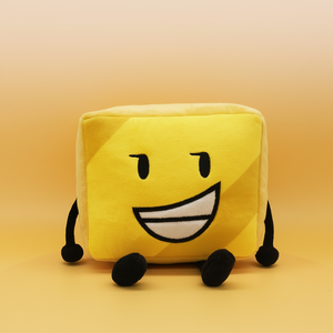 Gold Ingot plush by YellowAngiru, official Object Show plushie, photo 1