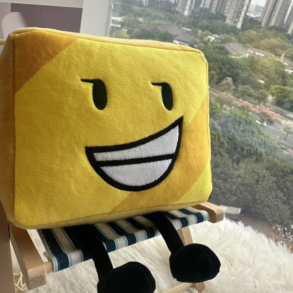 Gold Ingot plush by YellowAngiru, official Object Show plushie, photo 3